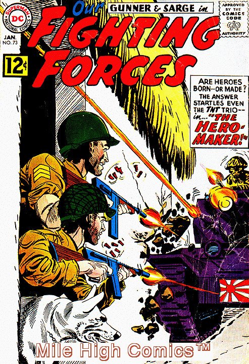 OUR FIGHTING FORCES (1954 Series) #73 Fair Comics Book