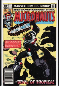 Micronauts #33 (1981) Micronauts / Enigma Force