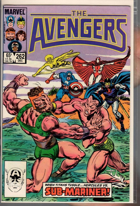 The Avengers #262 Direct Edition (1985) 9.0 VF/NM