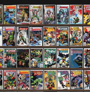 Huge Lot 150+ Comics with Bloodshot, Wolverine, Eternal Warrior & More!