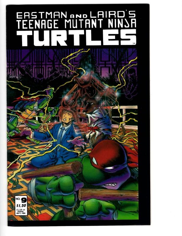 Teenage Mutant Ninja Turtles # 9 NM- Mirage Studios Comic Book Eastman Laird RM2