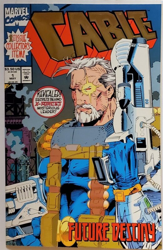 Cable #1 Embossed cover (May 1993, Marvel) NM   