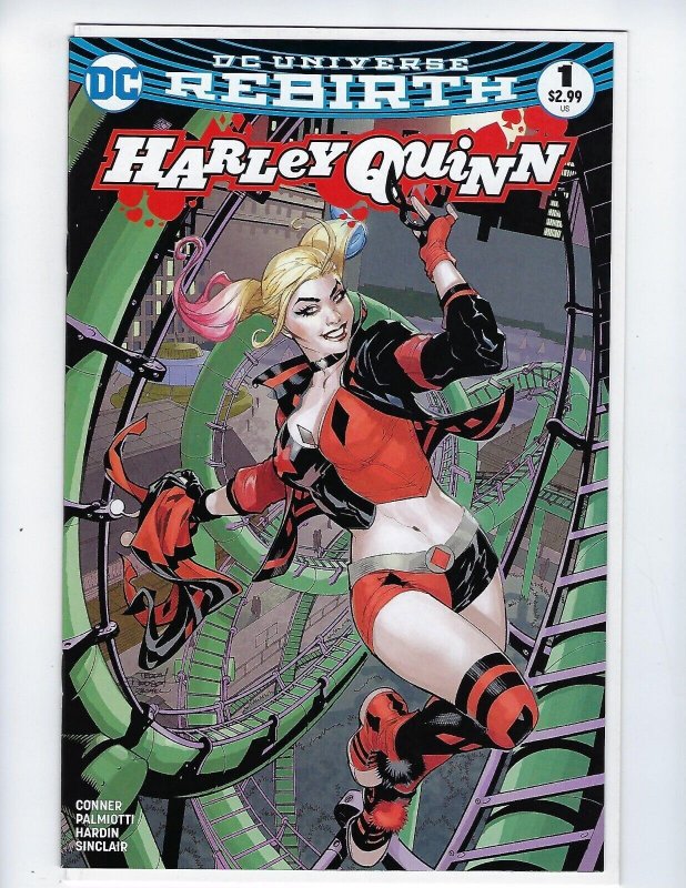 Harley Quinn Rebirth 1 Terry Dodson Midtown NYC Exclusive Variant Set (2016)