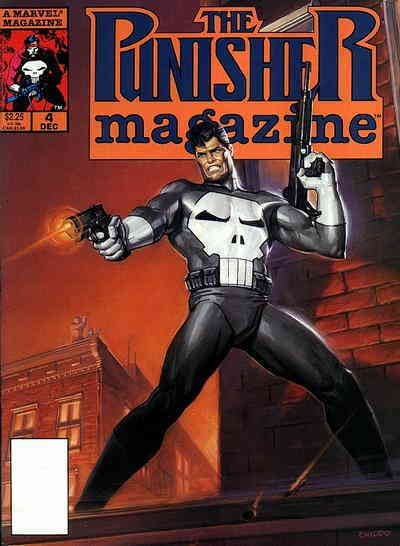 Punisher Magazine, The #4 VG ; Marvel | low grade comic Joe Chiodo