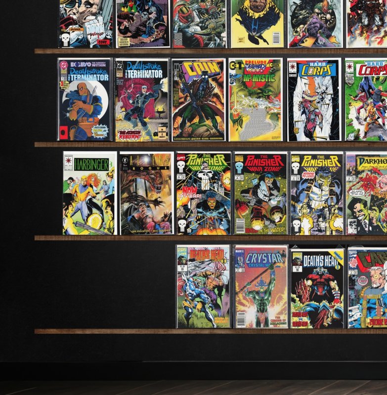 Huge Lot 150+ Comics with Death&, Action Comics, The H.A.R.D. Corps & More!