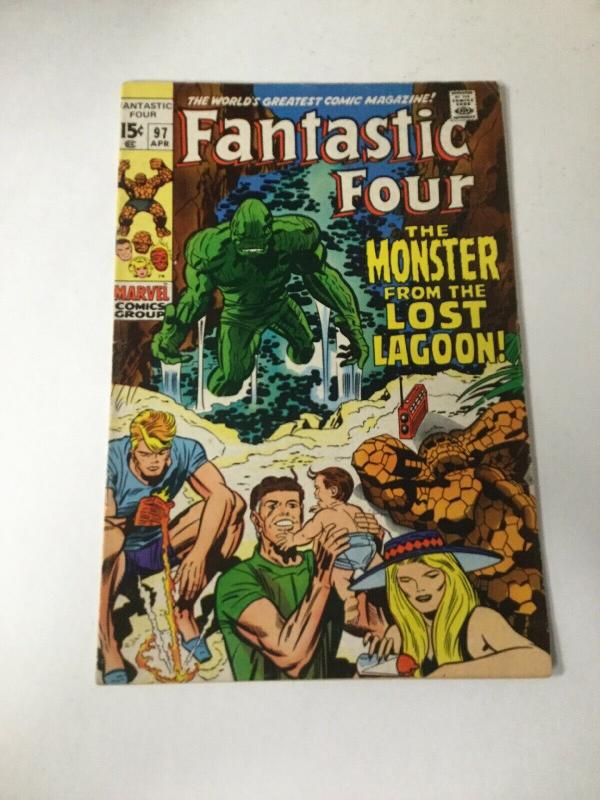 Fantastic Four 97 Vg/Fn Very Good Fine 5.0 Marvel 