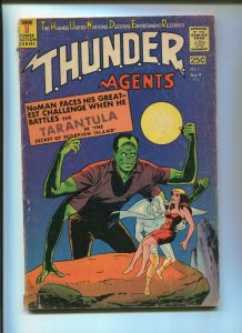 T.H.U.N.D.E.R. AGENTS #9 (3.5) SECRET OF SCORPION ISLAND! 1966