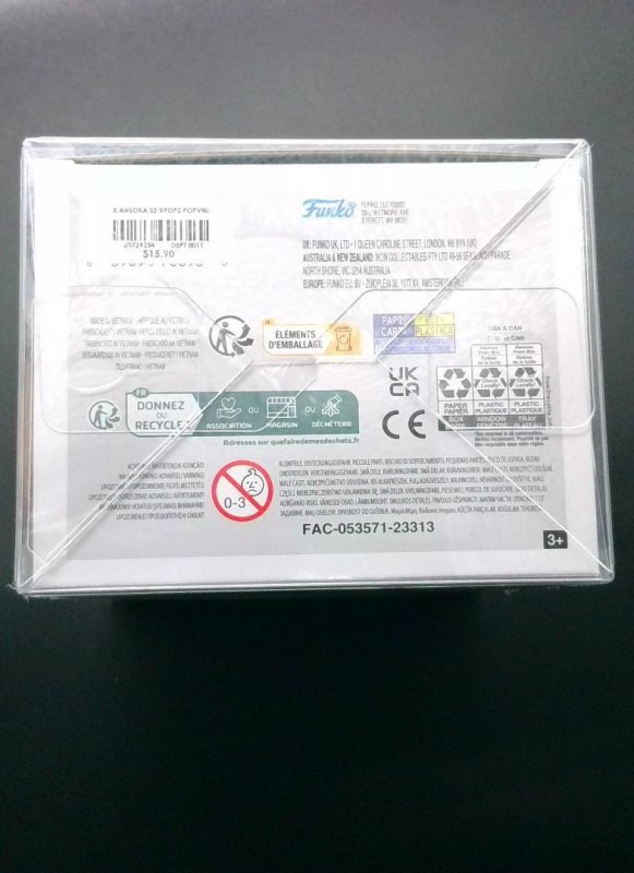 Funko Pop! Ahsoka Tano #680, Star Wars, Hot Topic Excl.