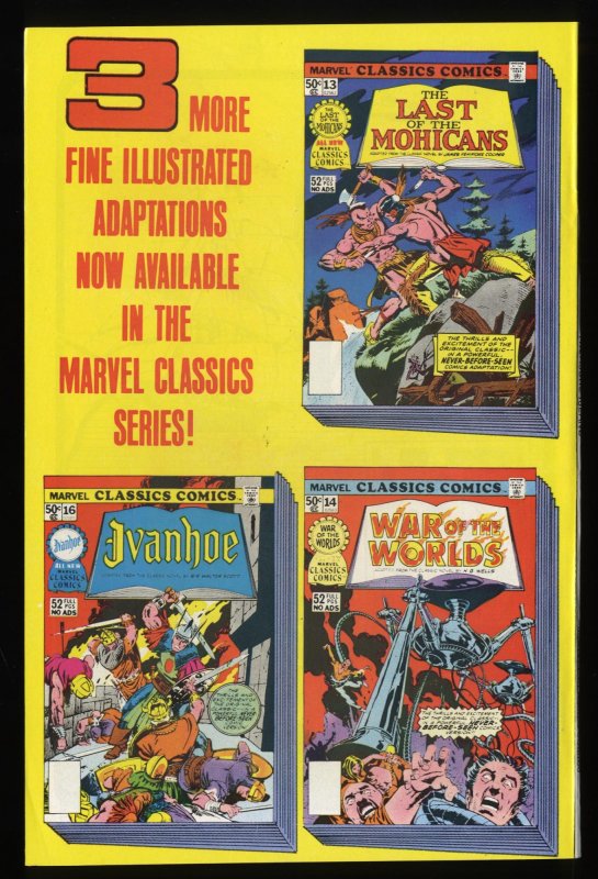 Marvel Classics Comics #15 VF 8.0