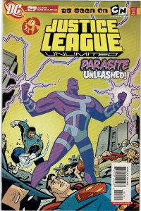 Justice League Unlimited #27 Black Lightning Parasite NM