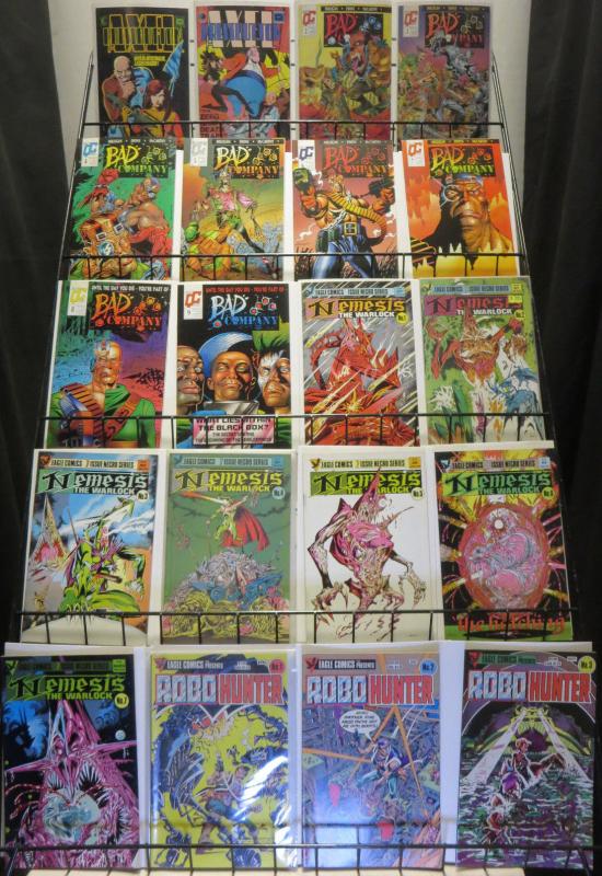 British Comics Lot of 99 Books F/+ Judge Dredd 2000 AD Strontium Dog Robohunter