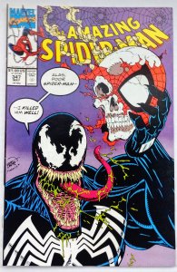 The Amazing Spider-Man #347 (VF/NM)(1991)
