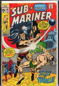 Sub-Mariner #40 (1971) Namor the Sub-Mariner