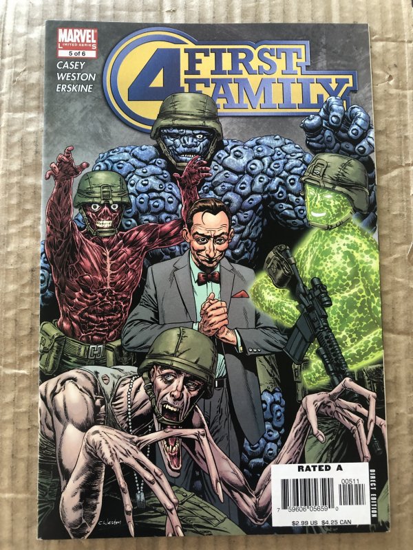 Fantastic Four: First Family #5 (2006)