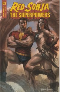 Red Sonja The Superpowers # 3 Parrillo Cover A NM Dynamite [R2]