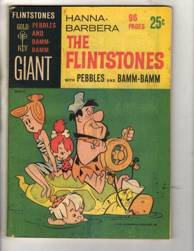 12 Flintstones Gold Key Comics # 1 Giant + 7 12 12 19 22 26 34 35 39 52 53 JL33