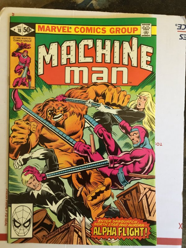 Machine Man #18