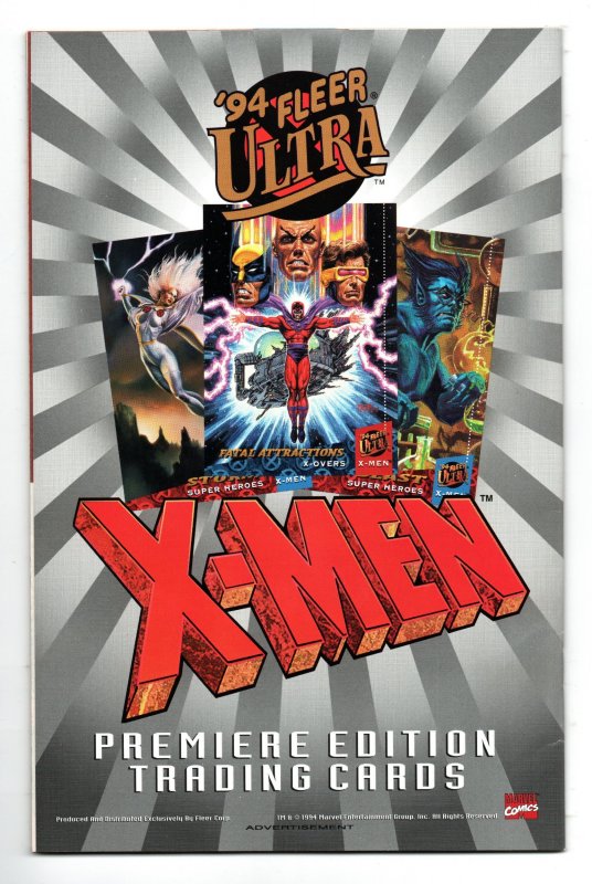 X-FACTOR #100 (1994) JAN DUURSEMA | FOIL EMBOSSED CARDSTOCK | DIRECT EDITION