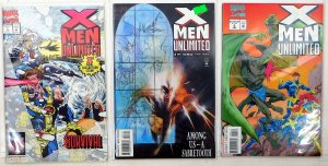 X-Men Unlimited Lot of 3 #1, 3, 6 (1993) Marvel Comics 1st Print Comic Books
