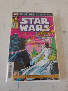 STAR WARS TRUE BELIEVERS #1 VADER VS. LEIA
