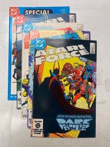 5 Atari Force DC comic books Special #1 #2 3 4 5 24 KM40