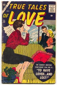 True Tales of Love #30 1957- Atlas Romance- Jay Scott Pike VG-