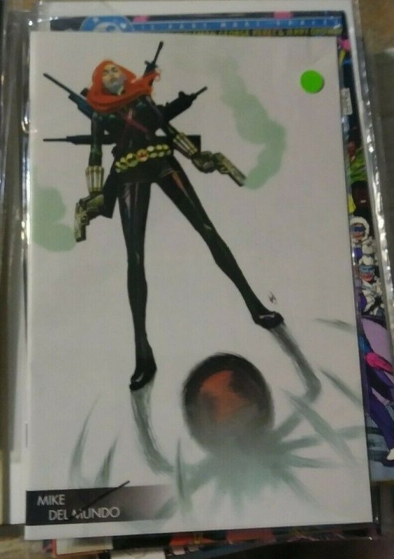 INFINITY COUNTDOWN -BLACK WIDOW #1C  2018 MARVEL MIKE DEL MUNDO VARIANT COVER