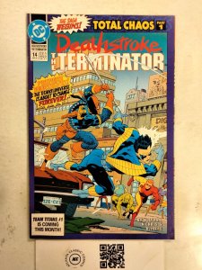 Deathstroke The Terminator #14 FN-VF DC Comics comic book 17 JW47