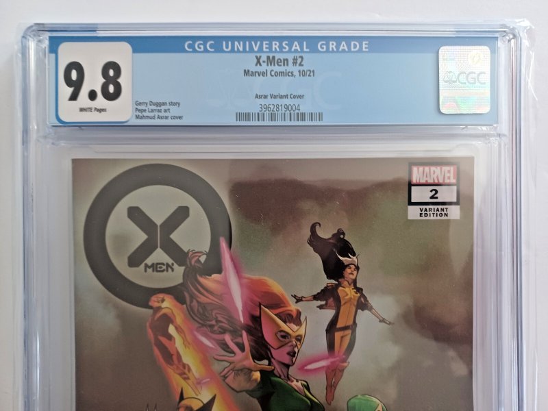 X-Men #2 - Asrar Variant - Rogue - 2021 - CGC 9.8