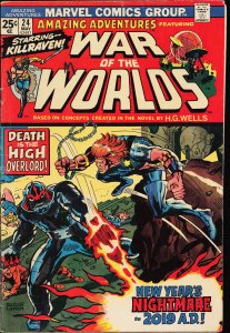 Amazing Adventures #24 (1974) War of the Worlds