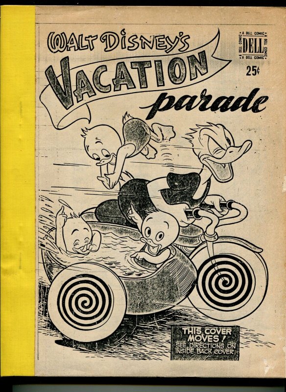 Walt Disney's Vacation Parade #1 1950-Dell-photo copy-Carl Barks-Donald Duck G