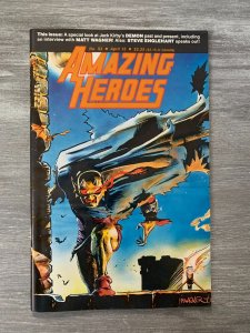 1986 AMAZING HEROES Comic Magazine #93 VG+ 4.5 Matt Wagner Demon