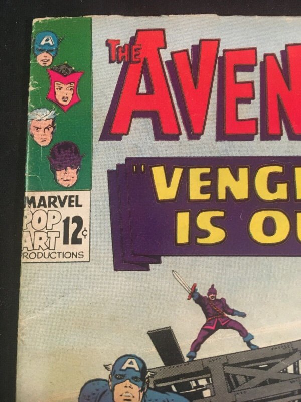 THE AVENGERS #20 VG+ Condition