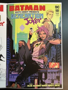 BATMAN WHITE KNIGHT PRESENTS GEN JOKER #1 1:25 MORA + 1:50 MURPHY VF+ PROSHIPPER
