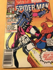WEB OF SPIDER-MAN #17 : Marvel 8/86 Fn+; MAGMA, early Marc Silvestri art