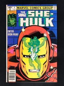 The Savage She-Hulk #6 (1980) NM Cover Art by Bob Layton