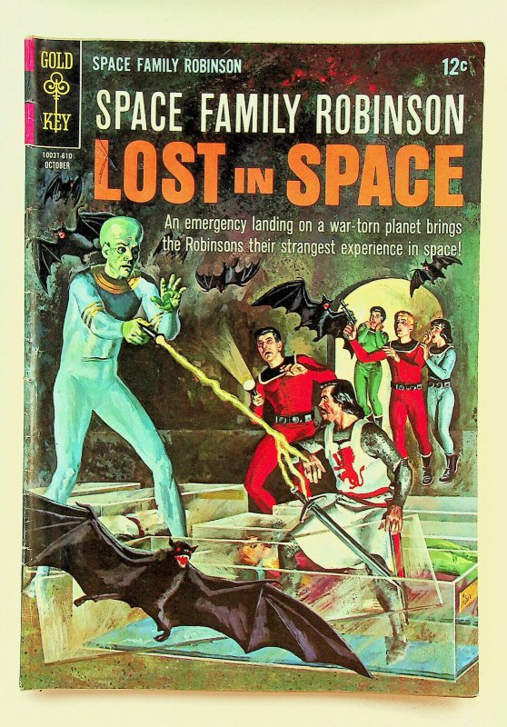 Space Family Robinson Lost in Space #18 (Oct 1966, Western Publishing) - Good