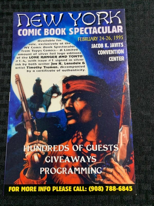 1995 THE X-FILES #2 VF- 7.5 Charles Adlard - 1st Topps Comics / Fisherman