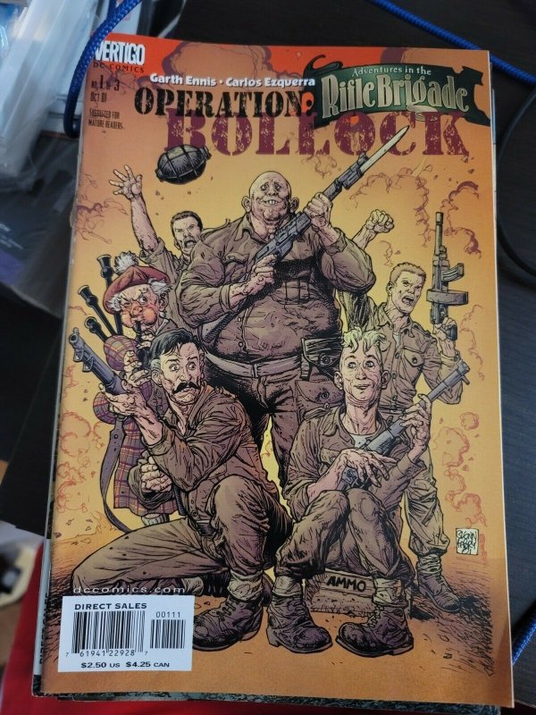 Adventures in the Rifle Brigade: Operation Bollock #1 (2001)