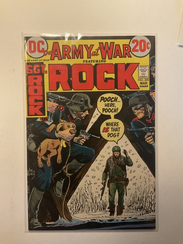 Our Army At War 255 Fine Fn 6.0 Dc Comics 