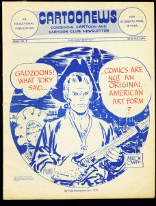 CARTOONEWS #9-1975-JACK DAVIS-MILTON CANIFF FN