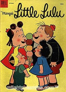 MARGE'S LITTLE LULU (1945 Series)  (DELL) #75 Very Good Comics Book