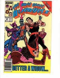 West Coast Avengers #44 HIGH GRADE Copper Age MARVEL