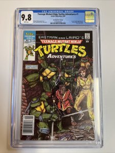 TMNT Teenage Mutant Ninja Turtles Adventure # 1 (CGC 9.8) Canadian Price Var
