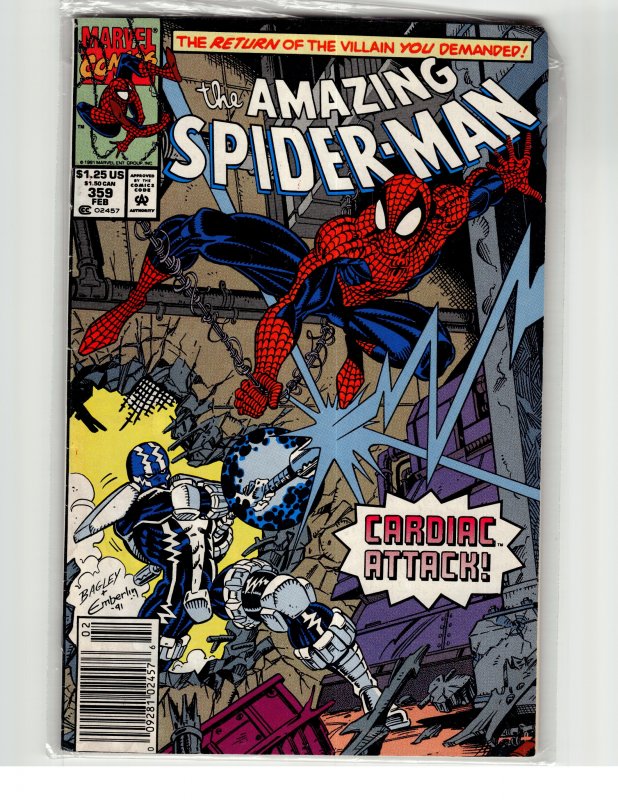 The Amazing Spider-Man #359 (1992) Spider-Man