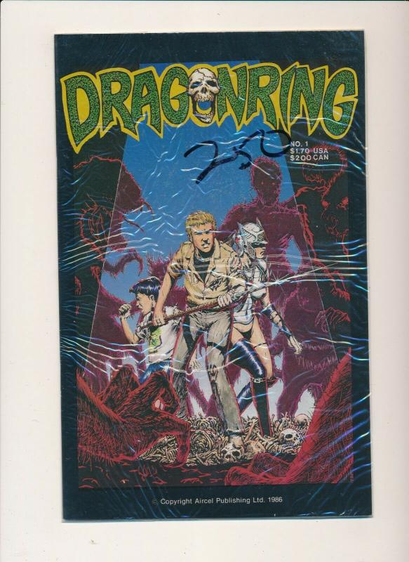 AIRCEL Lot of 5-DRAGONRING #1,2,5,6, #1 Vol 2 FINE/VERY FINE (PF842) 