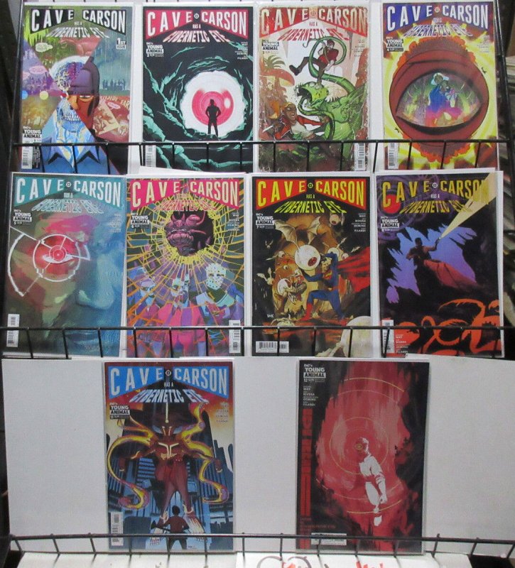 Cave Carson Has a Cybernetic Eye (DC Young Animal 2016) Lot #1-8, 11, 12