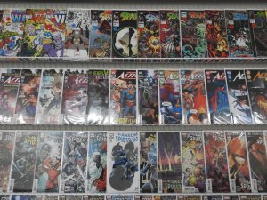 Huge Lot of 150 Comics W/ Spawn, Spiderman, Avengers Avg. VF+ Condition!