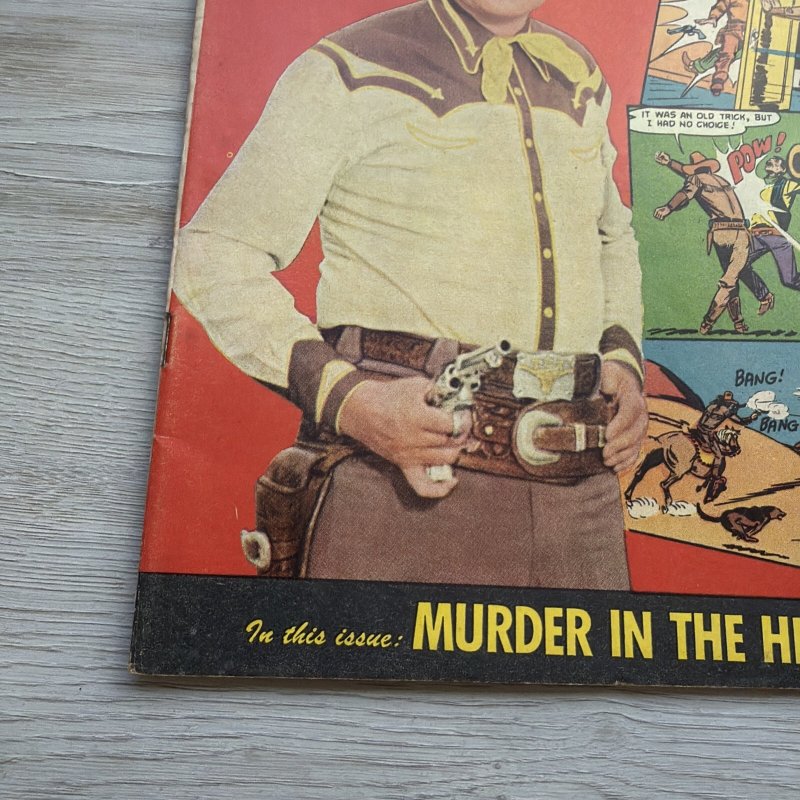 Tex Ritter Western #15 1953 Fawcett