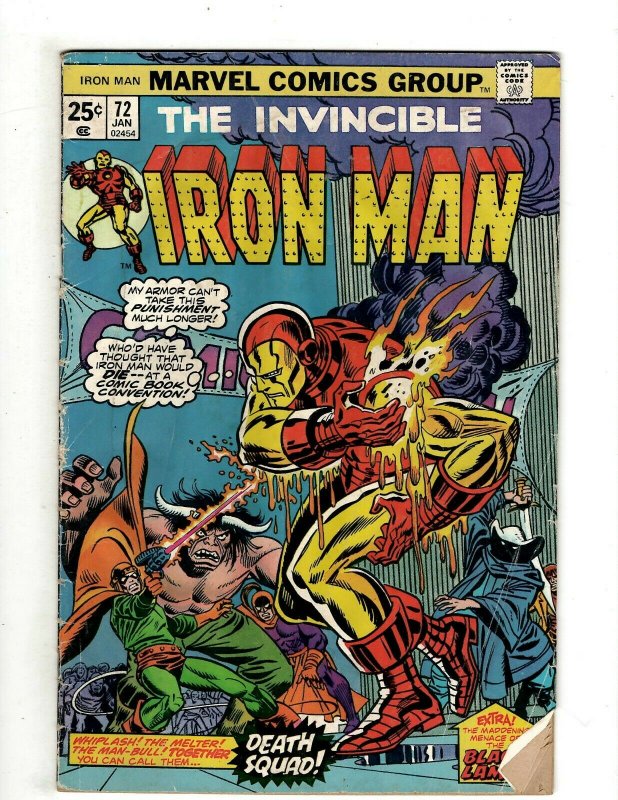 10 Iron Man Marvel Comics # 62 63 64 65 67 69 70 71 72 73 Tony Stark J451 